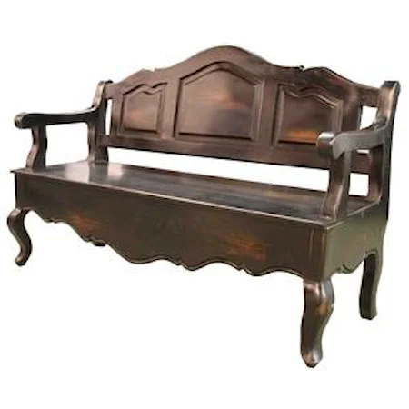 Burgos Traditional Solid Wood Bench